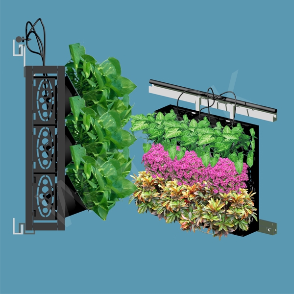 W-vertical green wall